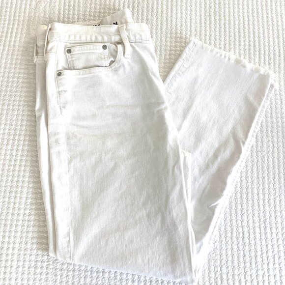 J. Crew Slim Boyfriend Jean in White (Size 31) - Picture 6 of 9